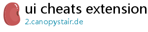 ui cheats extension